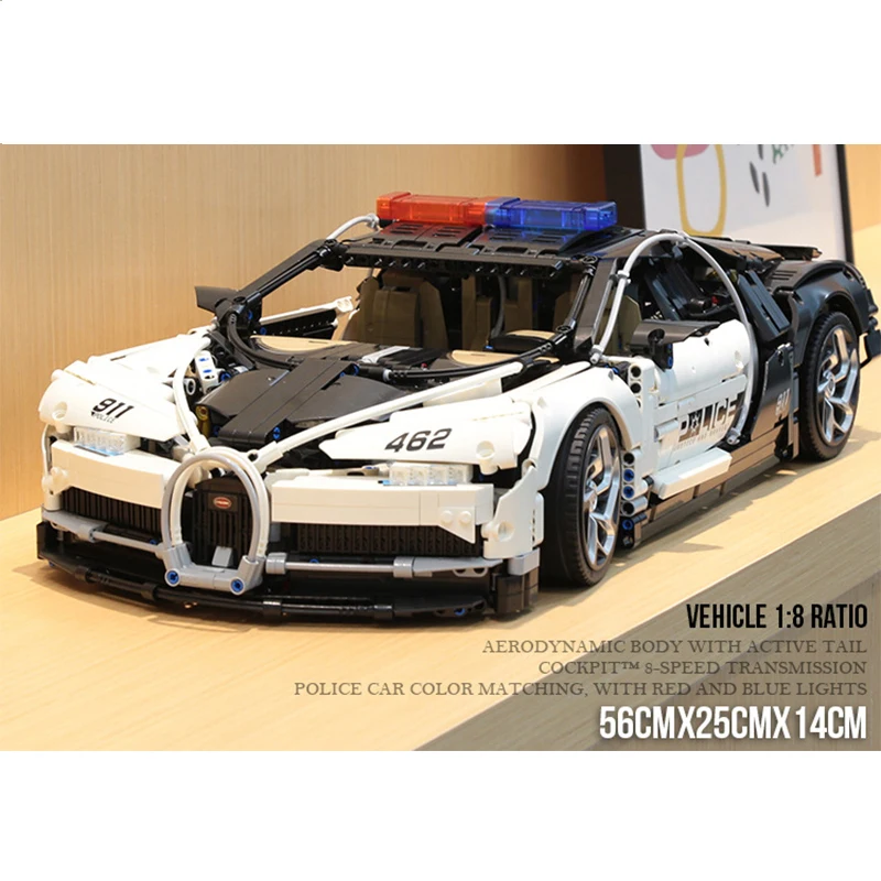 City Technic Series Bugatties Chiron Super Racing Car Model Bricks Police Car Model Kit Building Blocks Bricks Toys Gift For Kid
City Technic Series Bugatties Chiron Super Racing Car Model Bricks Police Car Model Kit Building Blocks Bricks Toys Gift For Kid