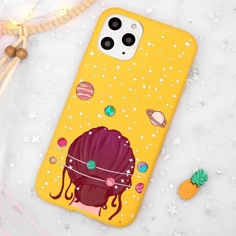 Cute Cartoon Astronaut Planet Phone Case Candy Color Yellow for iPhone 11 12 pro XS MAX 8 7 6 6S Plus X 5S SE 2020 XR
Cute Cartoon Astronaut Planet Phone Case Candy Color Yellow for iPhone 11 12 pro XS MAX 8 7 6 6S Plus X 5S SE 2020 XR