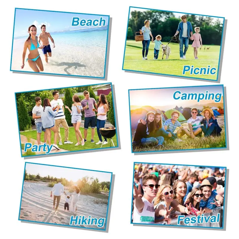 Beach Mat Picnic Mat 210T Polyester Material Soft, Waterproof and Breathable Multifunctional Outdoor Camping Set 210 * 200cm 
Beach Mat Picnic Mat 210T Polyester Material Soft, Waterproof and Breathable Multifunctional Outdoor Camping Set 210 * 200cm