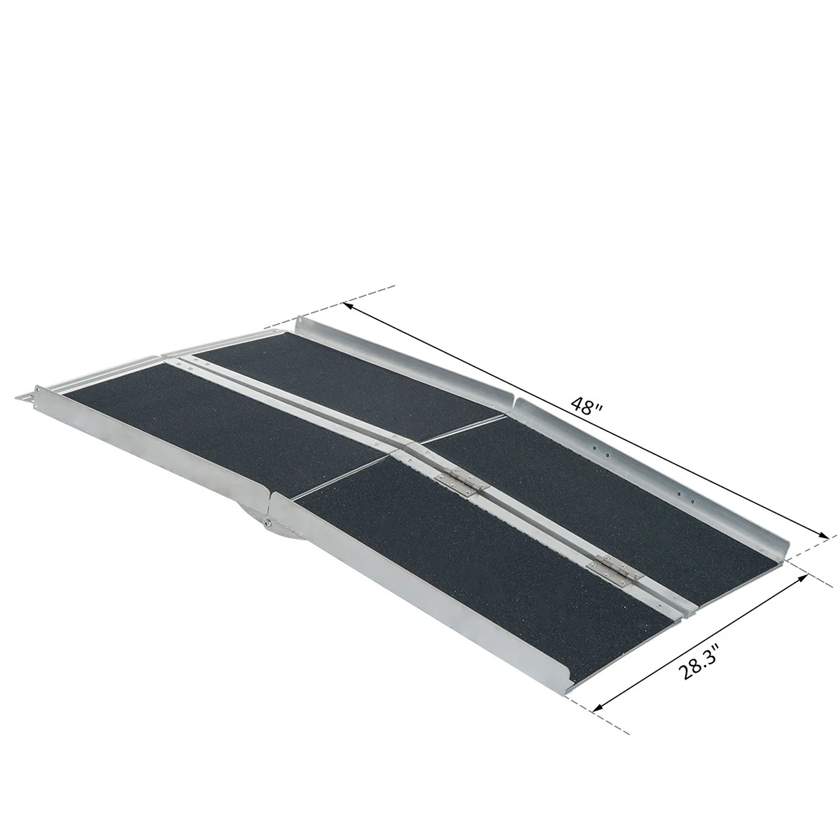 4Ft Perforated Non-slip Loading/Unloading Ramp Trailer Wheelchair Ramp Car Truck RV Caravan Pickup Trailer Couplings
4Ft Perforated Non-slip Loading/Unloading Ramp Trailer Wheelchair Ramp Car Truck RV Caravan Pickup Trailer Couplings