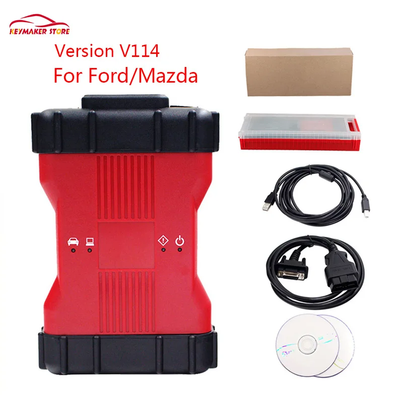 

Автомобильный диагностический инструмент V CM II 2 в 1 программное обеспечение версии V114 для Ford/Mazda совместимое с программным обеспечением IDS ...