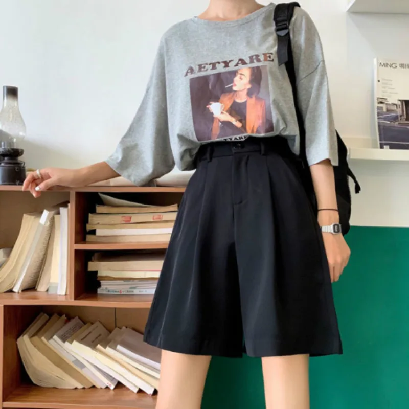 2021 News Pants Women's Wear Popular Straight Fashion Casual Loose Summer High Waist Elastic Show Thin Student Female
2021 News Pants Women's Wear Popular Straight Fashion Casual Loose Summer High Waist Elastic Show Thin Student Female
