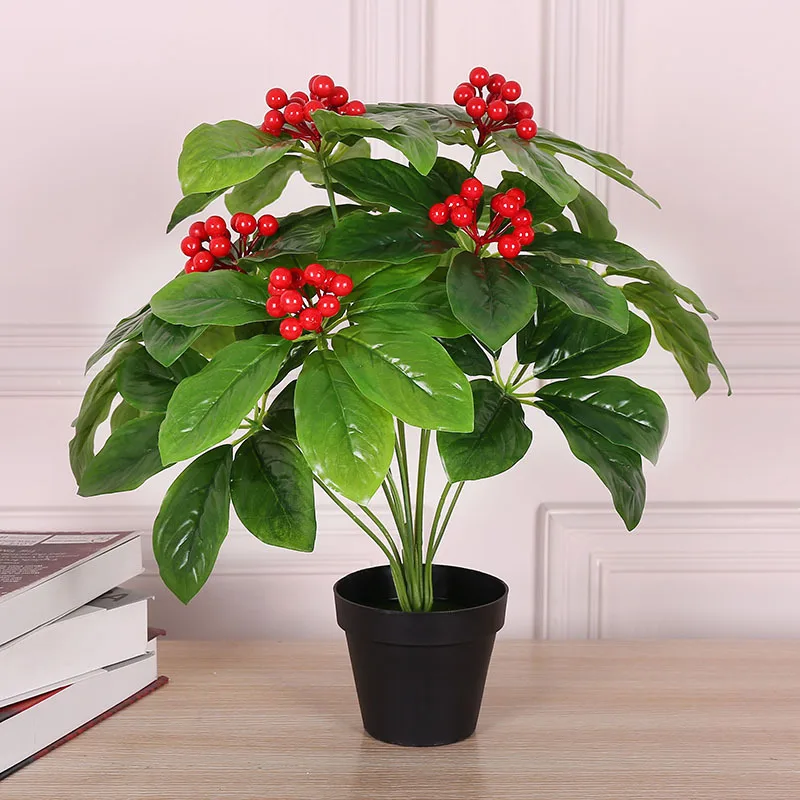 50cm Artificial Green Plants Bonsai Small Tree cherry leaves Pot Fake Flowers Ornaments For Home Decoration Hotel Garden Decor
50cm Artificial Green Plants Bonsai Small Tree cherry leaves Pot Fake Flowers Ornaments For Home Decoration Hotel Garden Decor