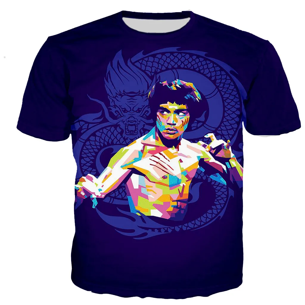 Men's Women's 3D Kung Fu Bruce Lee Print Casual Harajuku Style T-shirt Streetwear
Men's Women's 3D Kung Fu Bruce Lee Print Casual Harajuku Style T-shirt Streetwear