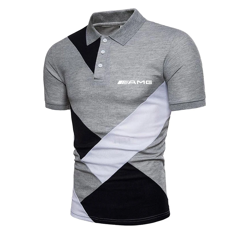 Summer Trend Fashion Casual Men's High Street AMG Printing Short-Sleeved Design Polo Harajuku Shirts Popular Tops
Summer Trend Fashion Casual Men's High Street AMG Printing Short-Sleeved Design Polo Harajuku Shirts Popular Tops