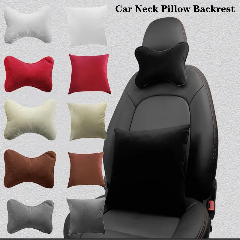

For Tesla Model 3 Y S X Model Y Car Seat Headrest Neck Pillow Backrest Cushion Neck Headrest 1PC