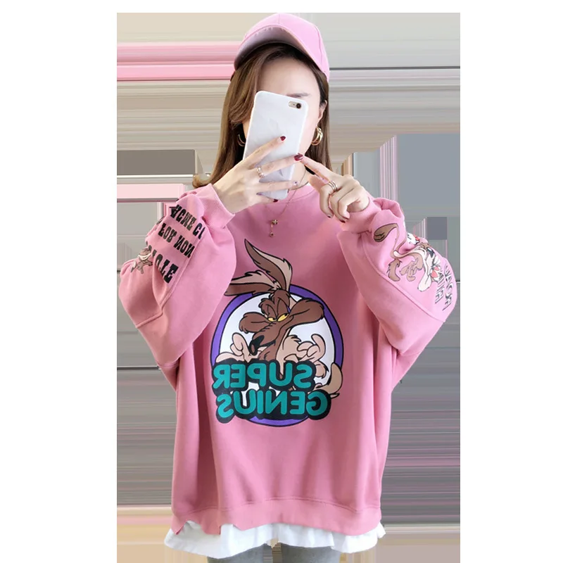 Large size pullover sweater women's holiday two pieces of spring clothes new 2021 students thin loose waitmore coat women
Large size pullover sweater women's holiday two pieces of spring clothes new 2021 students thin loose waitmore coat women