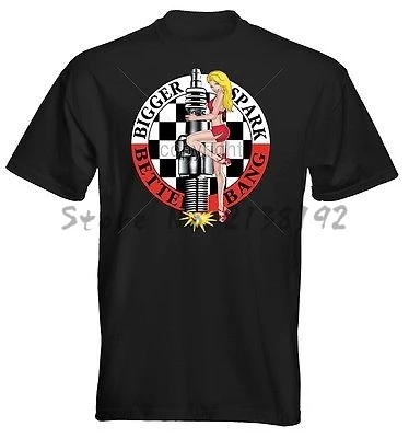Mens T-Shirt Bigger Spark Better Bang Hot Rat Rod Pin Up Rockabilly men's top tees summer style tee-shirt man
Mens T-Shirt Bigger Spark Better Bang Hot Rat Rod Pin Up Rockabilly men's top tees summer style tee-shirt man