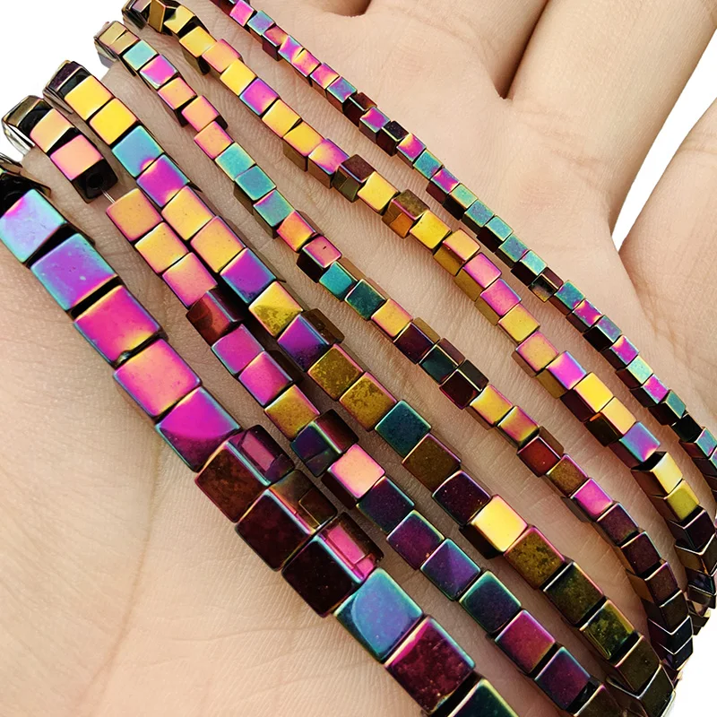 BTFBES Rose Red Square Shape Hematite Natural Stone 2/3/4/6MM Charm Loose Beads For Jewelry Making Diy Earrings Bracelets
BTFBES Rose Red Square Shape Hematite Natural Stone 2/3/4/6MM Charm Loose Beads For Jewelry Making Diy Earrings Bracelets