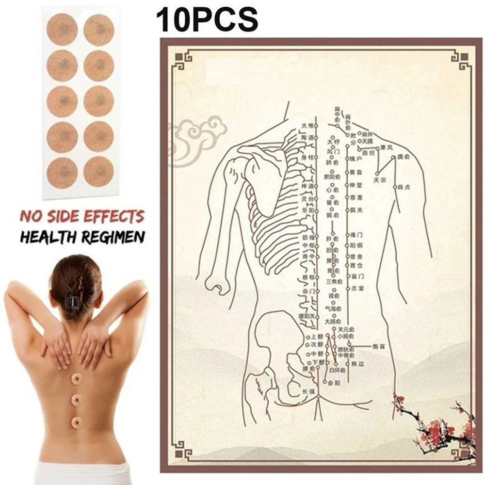 10 PCs (700 / 3000 Gauss Acupressure)Magnet Needle Moxibustion Patch for Body Health and Fat Burning Patch for Pain Relief
10 PCs (700 / 3000 Gauss Acupressure)Magnet Needle Moxibustion Patch for Body Health and Fat Burning Patch for Pain Relief