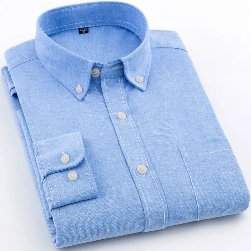 Spring Men's Long-Sleeved Shirt Fashion Solid Color Business Casual Shirt Male Slim Fit Shirts Many Colors Men Shirts 2020
Spring Men's Long-Sleeved Shirt Fashion Solid Color Business Casual Shirt Male Slim Fit Shirts Many Colors Men Shirts 2020