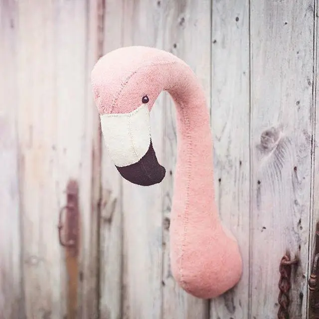 Kawaii Wool felt flamingo wall decor children's room wall hanging kids' Plush Toy stuffed doll for babies christmas present gift
Kawaii Wool felt flamingo wall decor children's room wall hanging kids' Plush Toy stuffed doll for babies christmas present gift