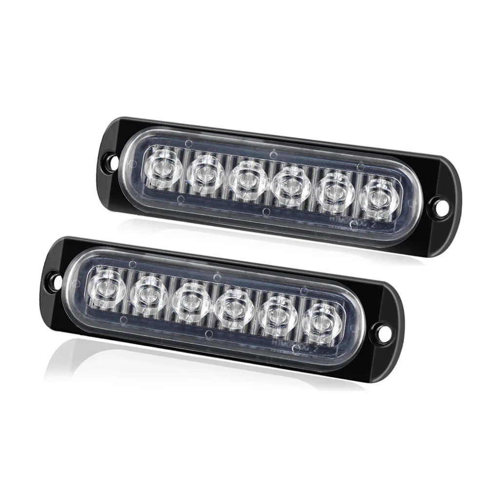 6 LEDs Warning Lights for Car SUV Van Truck 2PC DC 12V-24V Truck Trailer Side Marker Indicators Light
6 LEDs Warning Lights for Car SUV Van Truck 2PC DC 12V-24V Truck Trailer Side Marker Indicators Light