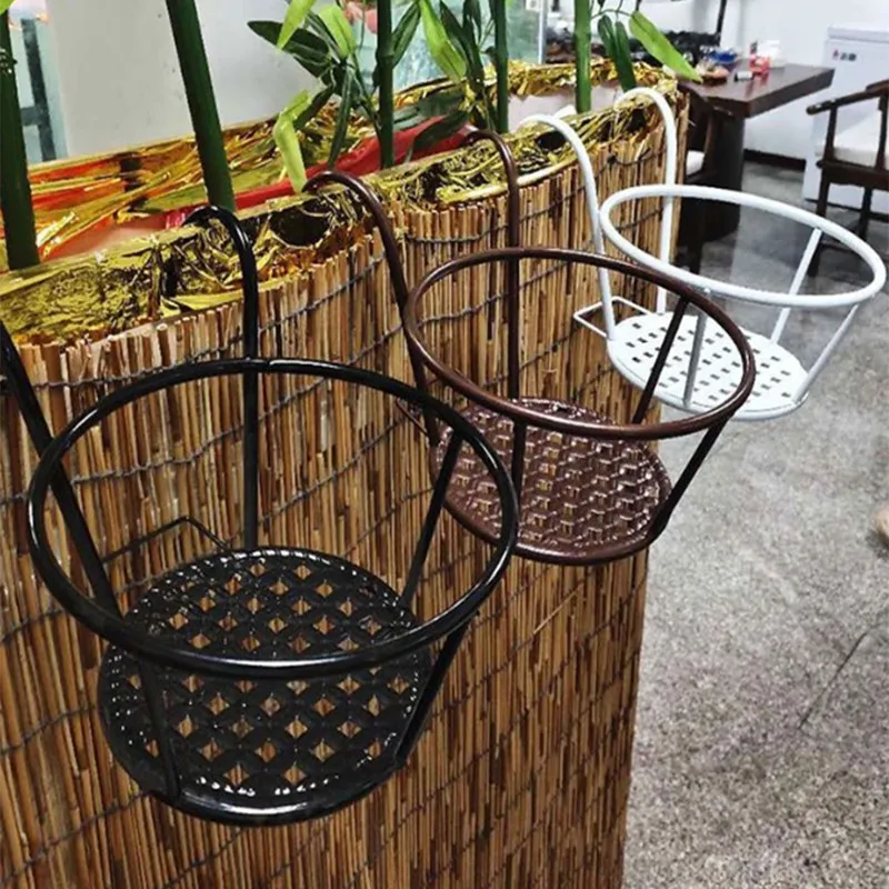 Hanging Railing Flower Pot Holder Balcony Plant Basket Hollow Garden Pots Wrought Iron Hanging Basket For Indoor Outdoor Use
Hanging Railing Flower Pot Holder Balcony Plant Basket Hollow Garden Pots Wrought Iron Hanging Basket For Indoor Outdoor Use