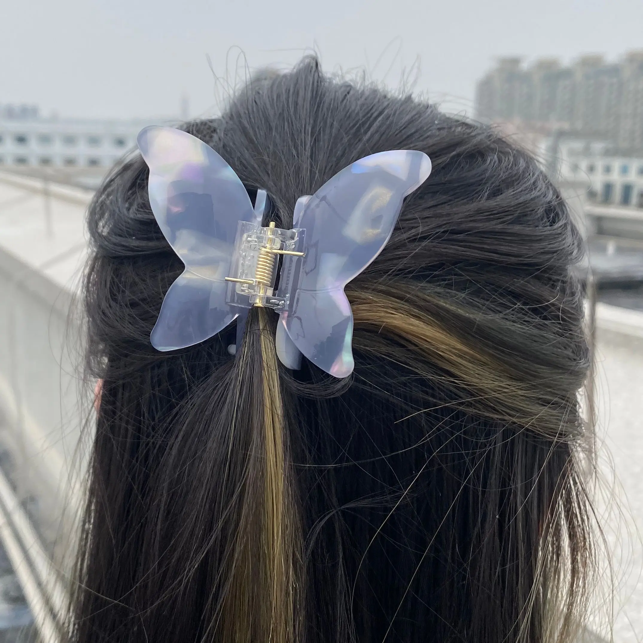 Rajputana Hair Clips Female 2021 New Environmentally Korean Fashion Women's Acetic Acid Butterfly Hair Clip Paw Clip for Women
Rajputana Hair Clips Female 2021 New Environmentally Korean Fashion Women's Acetic Acid Butterfly Hair Clip Paw Clip for Women