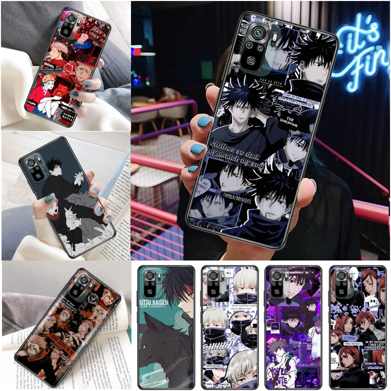 Jujutsu Kaisen Sukuna Fushiguro Megumi Satoru Gojo Yuji Itadori Phone Case For Xiaomi Redmi Note 10 10T Pro 5G Coque Carcasa
Jujutsu Kaisen Sukuna Fushiguro Megumi Satoru Gojo Yuji Itadori Phone Case For Xiaomi Redmi Note 10 10T Pro 5G Coque Carcasa