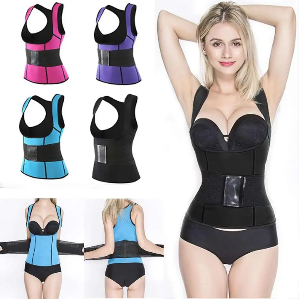 Women's Slimming Waist Trainer Hot Thermo Body Shaper Tank Tops Hot Neoprene for Weight Loss Fat Burning Sweat Sauna Shapers
Women's Slimming Waist Trainer Hot Thermo Body Shaper Tank Tops Hot Neoprene for Weight Loss Fat Burning Sweat Sauna Shapers