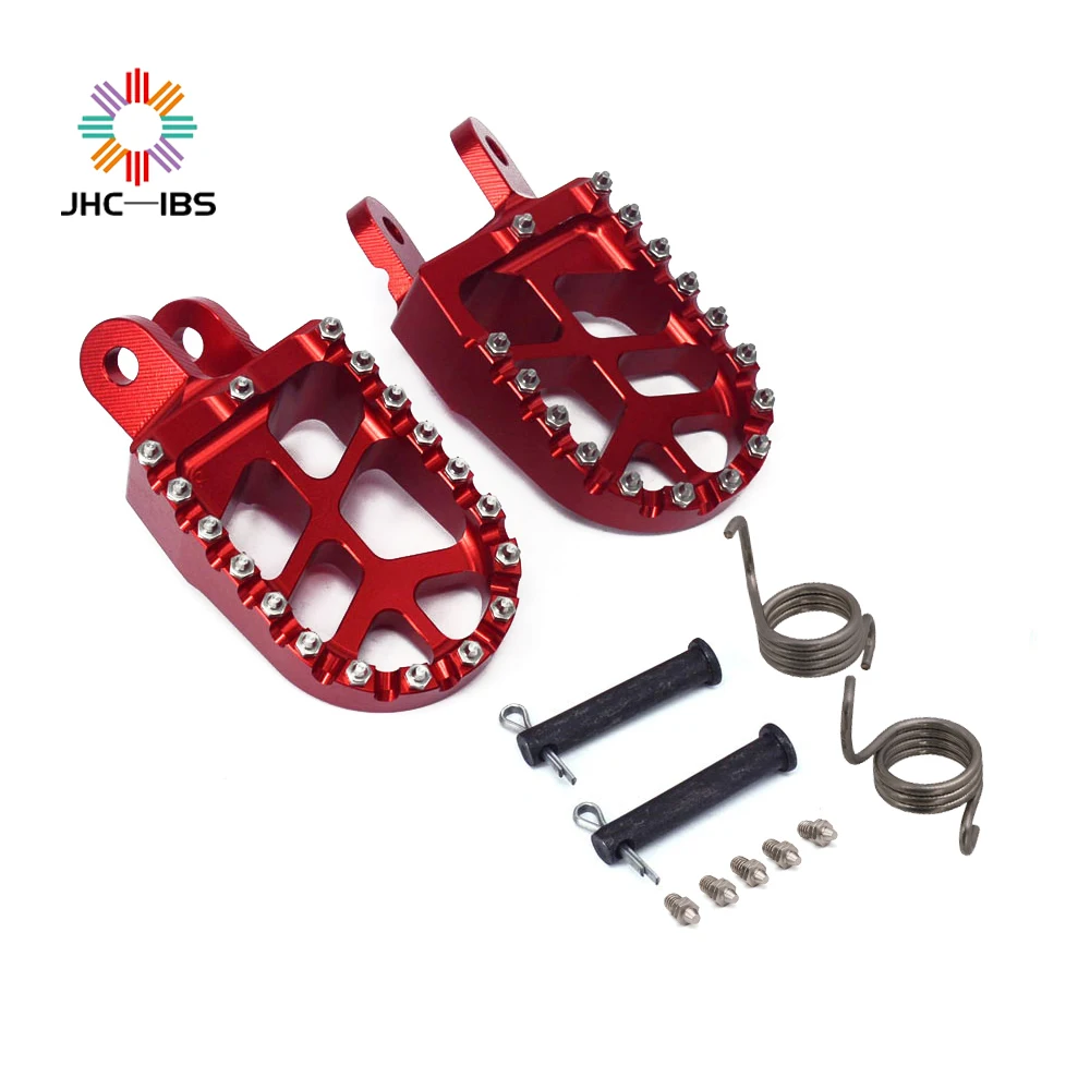 Motorcycle CNC FootRest Foot Pegs Pedals Aluminum For HONDA CR80 XR250/400 XR350R XR600R XR650L XR650R Red
Motorcycle CNC FootRest Foot Pegs Pedals Aluminum For HONDA CR80 XR250/400 XR350R XR600R XR650L XR650R Red