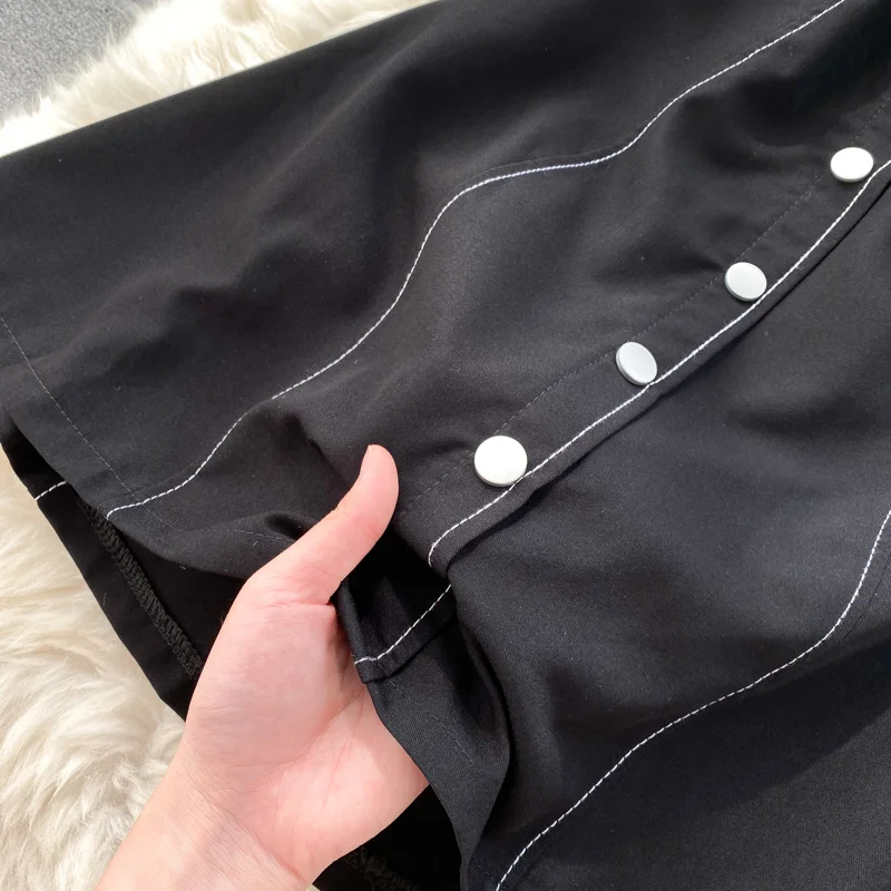 Women Plaid Strap Dress Korean Slash Neck Sexy Off Shoulder Button Puff Sleeve Dress Summer Patchwork A Line Sundress
Women Plaid Strap Dress Korean Slash Neck Sexy Off Shoulder Button Puff Sleeve Dress Summer Patchwork A Line Sundress