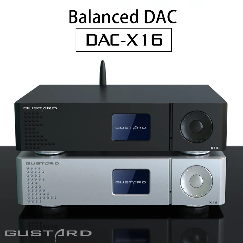 GUSTARD DAC-X16 DAC MQA декодер Bluetooth 5,0 LDAC Dual ES9068AS оригинальный сбалансированный XMOS XU216 USB IIS DSD512
GUSTARD DAC-X16 DAC MQA декодер Bluetooth 5,0 LDAC Dual ES9068AS оригинальный сбалансированный XMOS XU216 USB IIS DSD512