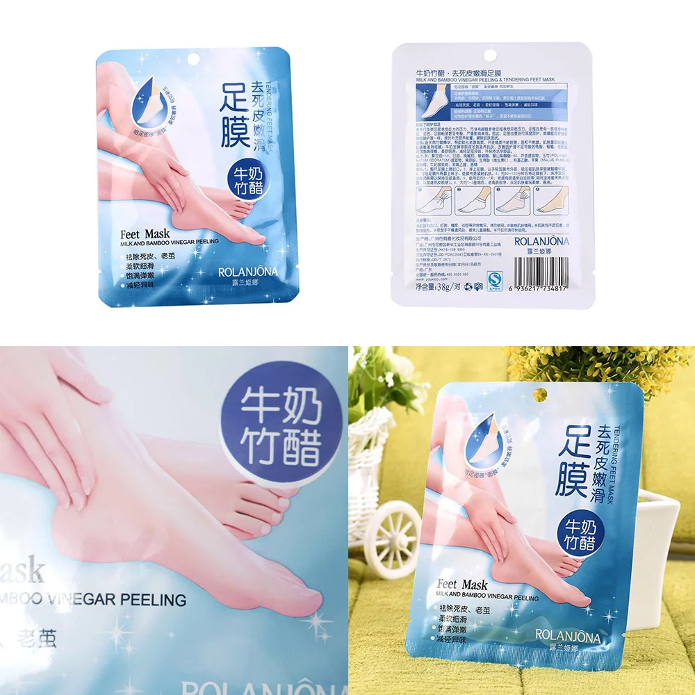 1 pair Milk Bamboo Vinegar Foot Care Mask To Remove Dead Skin Smelly Feet And Calluse Tender And Slippery Foot Mask Wholesale
1 pair Milk Bamboo Vinegar Foot Care Mask To Remove Dead Skin Smelly Feet And Calluse Tender And Slippery Foot Mask Wholesale