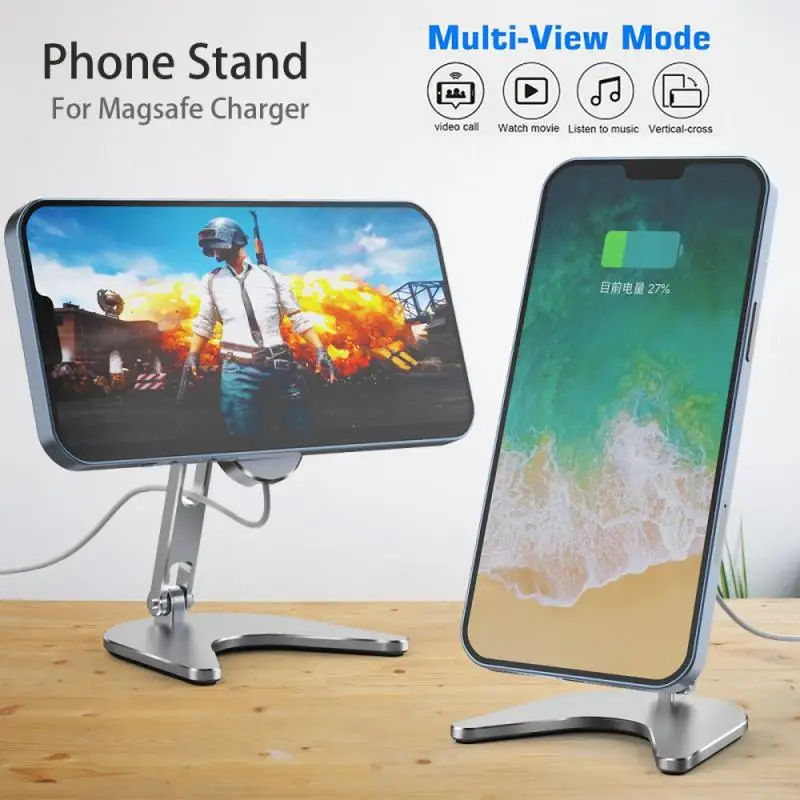 Беспроводная зарядная док-станция Qi для IPhone 12, магнитная подставка, Держатель зарядного устройства для Apple, настольная подставка для телефо...
Беспроводная зарядная док-станция Qi для IPhone 12, магнитная подставка, Держатель зарядного устройства для Apple, настольная подставка для телефо...