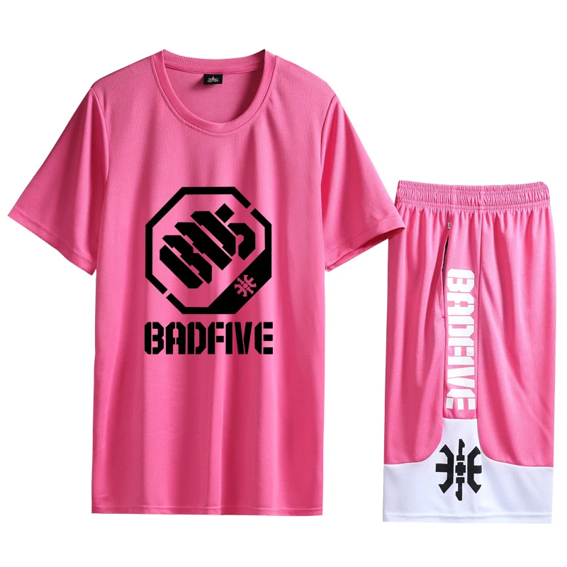Team sports T-shirt short-sleeved basketball uniforms men's sports fitness suits loose game training clothes
Team sports T-shirt short-sleeved basketball uniforms men's sports fitness suits loose game training clothes
