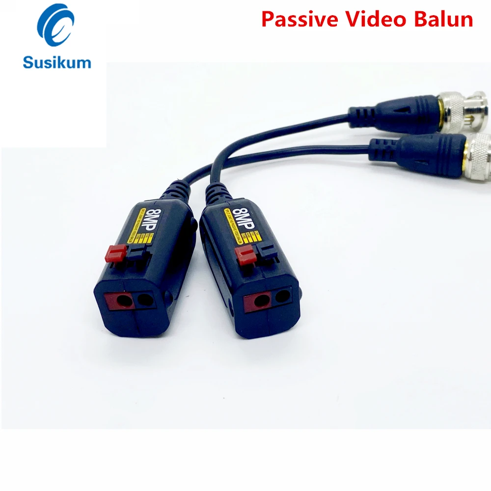CCTV HD Video Balun 8MP BNC коаксиальный кабель 4K передатчик AHD/HD-CVI/TVI/CVBS пассивная витая пара для камер
CCTV HD Video Balun 8MP BNC коаксиальный кабель 4K передатчик AHD/HD-CVI/TVI/CVBS пассивная витая пара для камер