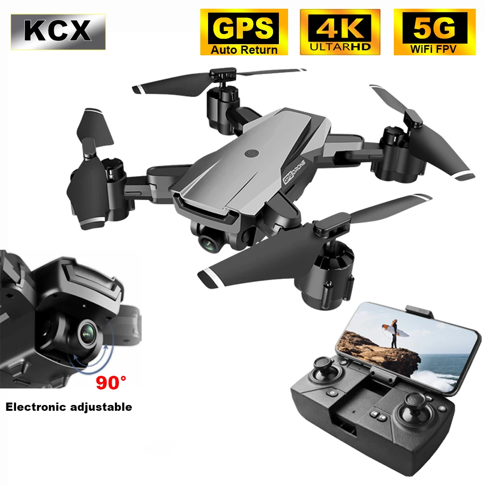 KCX Professional Quadcopter drone Gps 4K camera 1080P 5G WIFI FPV 20 Minutes Long Flight Smart Following RC Drones VS SG907
KCX Professional Quadcopter drone Gps 4K camera 1080P 5G WIFI FPV 20 Minutes Long Flight Smart Following RC Drones VS SG907