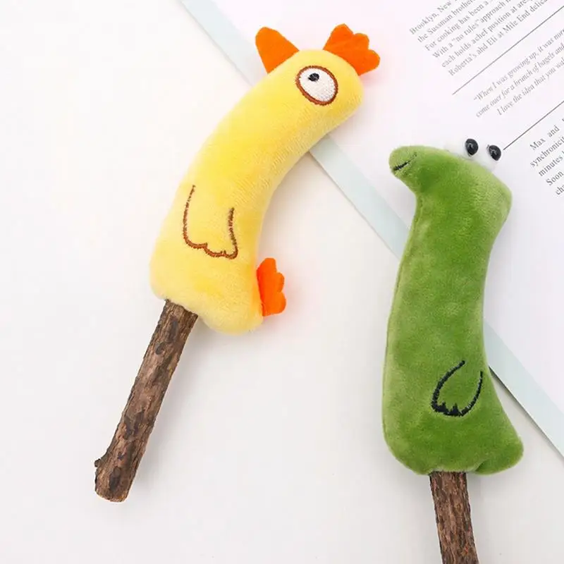 Cat Teeth Grinding Toy Plush Chicken Snake Cat Chew Toy Kitten Chewing Stick Catnip Toys For Cats Pet Supplies Gatos
Cat Teeth Grinding Toy Plush Chicken Snake Cat Chew Toy Kitten Chewing Stick Catnip Toys For Cats Pet Supplies Gatos
