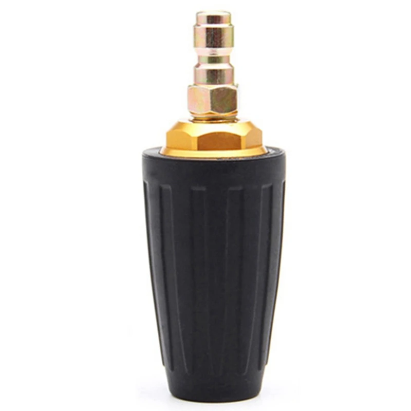 Pressure Washer Rotating Turbine Nozzle 3600 Psi, 4.0 Nozzle, with 1/4 Inch (About 0.6 cm) Quick Connect Plug
Pressure Washer Rotating Turbine Nozzle 3600 Psi, 4.0 Nozzle, with 1/4 Inch (About 0.6 cm) Quick Connect Plug