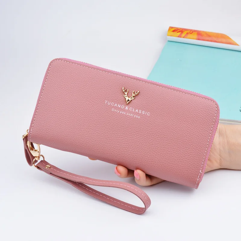 Women Long Wallet Card Fashion Classic Women Purse PU Leather ID Holder Clutch Zipper Wallet
Women Long Wallet Card Fashion Classic Women Purse PU Leather ID Holder Clutch Zipper Wallet