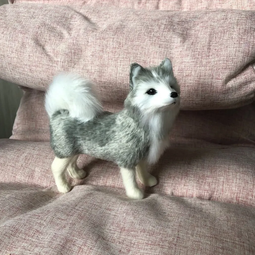 Modern Imitation Hair Husky Decorative Ornaments Artificial Hair Husky Home Animal Simulation Ornament Toy For Children
Modern Imitation Hair Husky Decorative Ornaments Artificial Hair Husky Home Animal Simulation Ornament Toy For Children