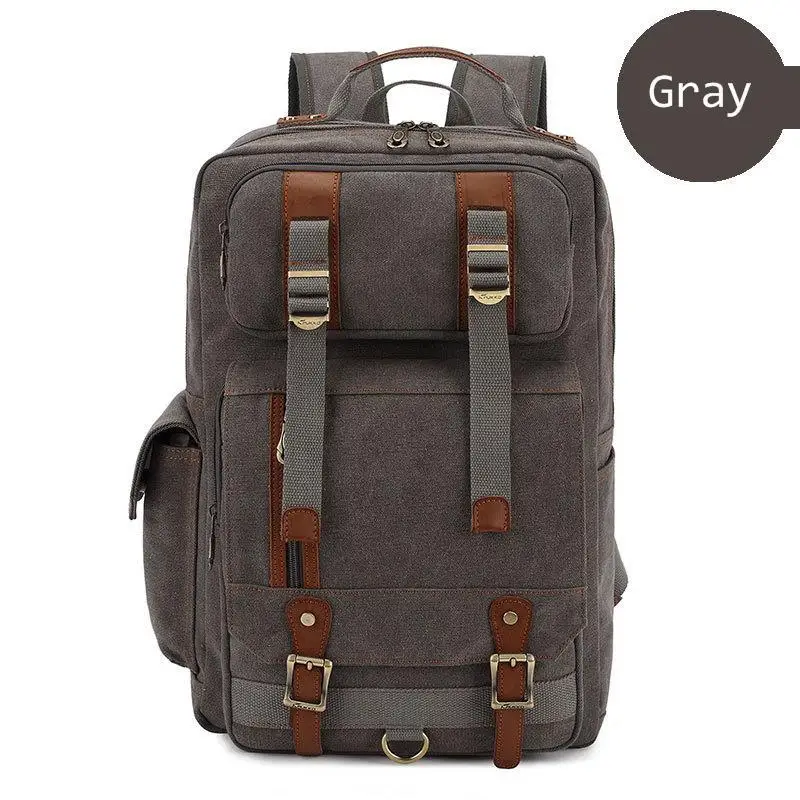 Vintage Waterproof Travel Climbing Backpack Rucksack Canvas Outdoor Sport Bag Quality Backpack Backpack Women School Bag For Men 
Vintage Waterproof Travel Climbing Backpack Rucksack Canvas Outdoor Sport Bag Quality Backpack Backpack Women School Bag For Men