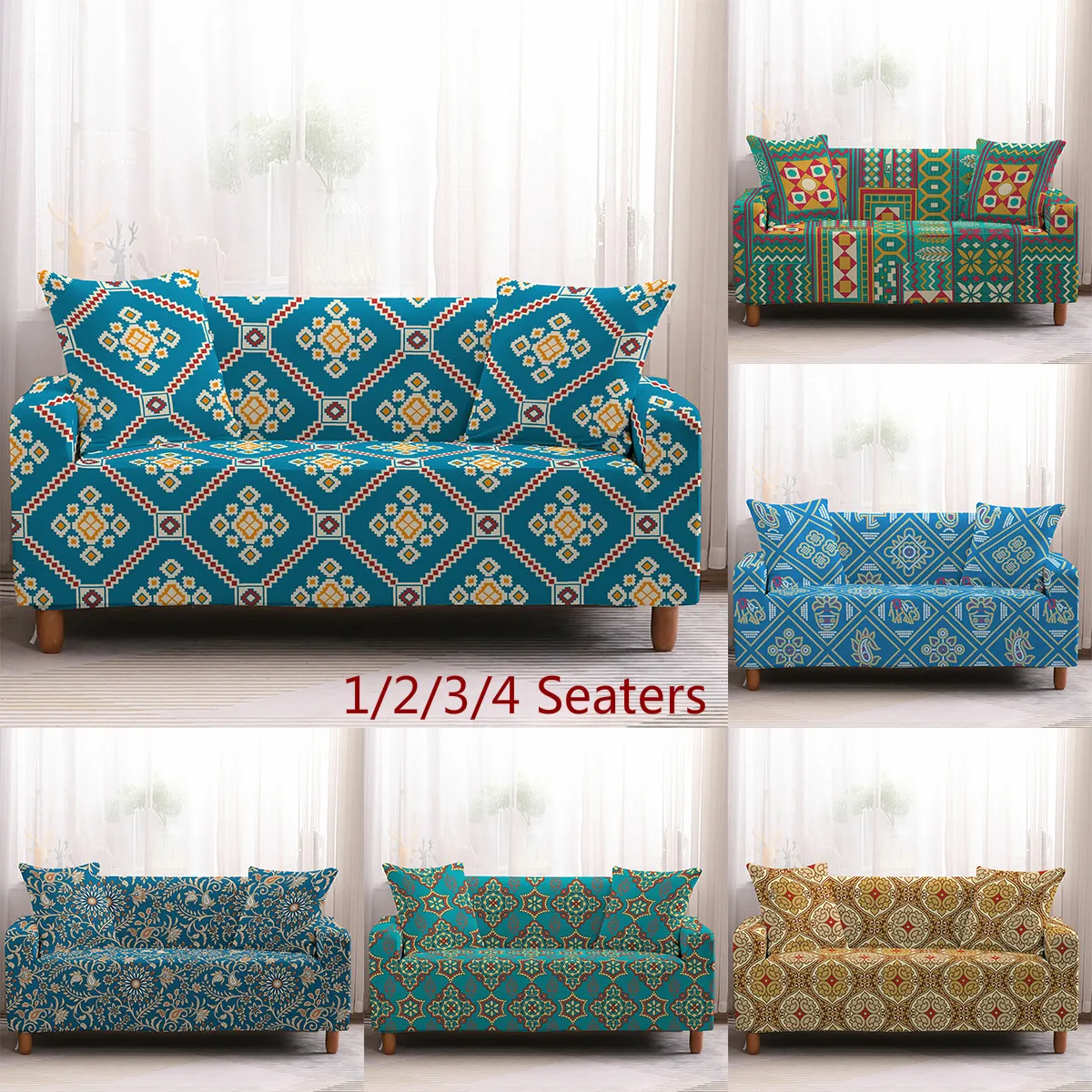 Bohemia Slipcovers Sofa Cover Mandala Pattern Sofa Towel Living Room Furniture Protective Armchair Couches Sofa 1-4 Seater
Bohemia Slipcovers Sofa Cover Mandala Pattern Sofa Towel Living Room Furniture Protective Armchair Couches Sofa 1-4 Seater