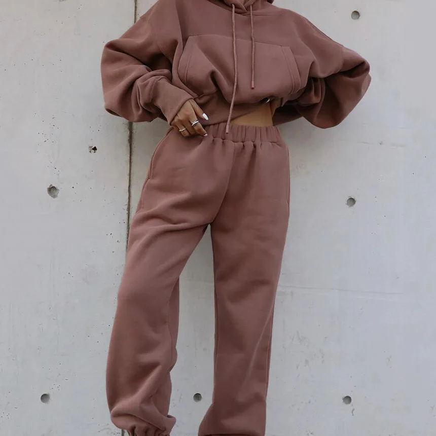 2 piece set tracksuit womens sports outfits hoodies pants suit winter spring sweatshirts pullover home sweatpants solid casual
2 piece set tracksuit womens sports outfits hoodies pants suit winter spring sweatshirts pullover home sweatpants solid casual