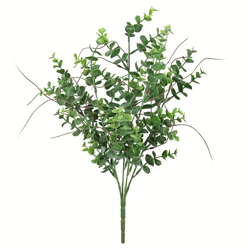 44cm Home Decoration Simulation, 5 Heads, Eucalyptus Leaves, DIY Wedding, Table Arrangement Plastic Flowers, Bonsai Green Plants
44cm Home Decoration Simulation, 5 Heads, Eucalyptus Leaves, DIY Wedding, Table Arrangement Plastic Flowers, Bonsai Green Plants