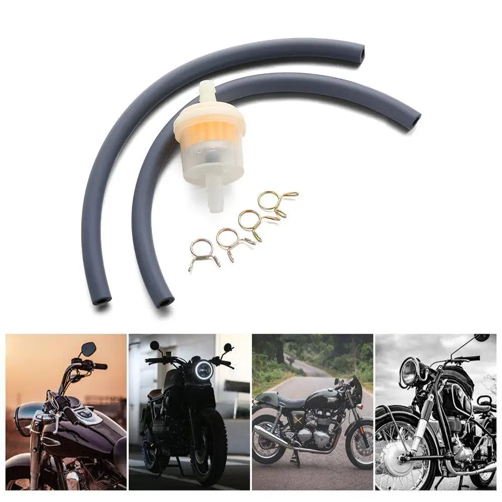 Fuel Petrol Inline Filter Hose Pipe With Clips Universal Moto ATV Dirt Hose Mini For 2 Bike Gas Quad Stroke I7L9
Fuel Petrol Inline Filter Hose Pipe With Clips Universal Moto ATV Dirt Hose Mini For 2 Bike Gas Quad Stroke I7L9