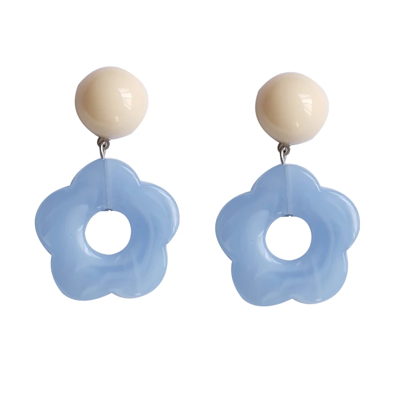 S925 needle Women Jewelry Drop Earrings Popular Sweet Fashion Round Cream Blue Resin Dangle Earrings For Women Girl Gifts
S925 needle Women Jewelry Drop Earrings Popular Sweet Fashion Round Cream Blue Resin Dangle Earrings For Women Girl Gifts