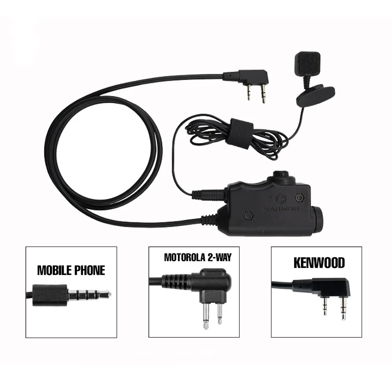 OPSMEN Earmor M52 Military Adapter PTT Airsoft Tactical Headset PTT Kenwood for Airsoft MSA Sordin/
OPSMEN Earmor M52 Military Adapter PTT Airsoft Tactical Headset PTT Kenwood for Airsoft MSA Sordin/