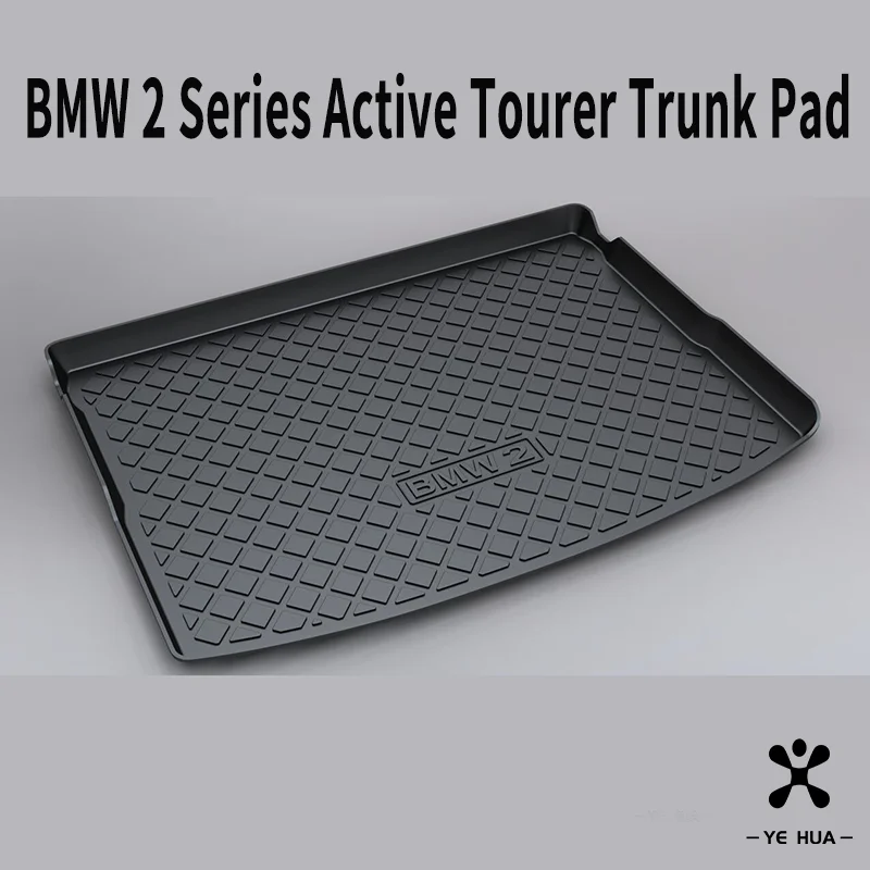 

Черный тяжелый напольный коврик для bmw 2 серии F45 F46 active tourer 14-19, защита для багажника при любой погоде, прочный HD TPO