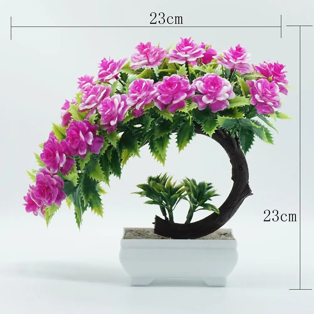 1Pc Artificial Flower Potted Bonsai Living Room Party Desktop Furniture Decor Artificial Bonsai home decoration
1Pc Artificial Flower Potted Bonsai Living Room Party Desktop Furniture Decor Artificial Bonsai home decoration