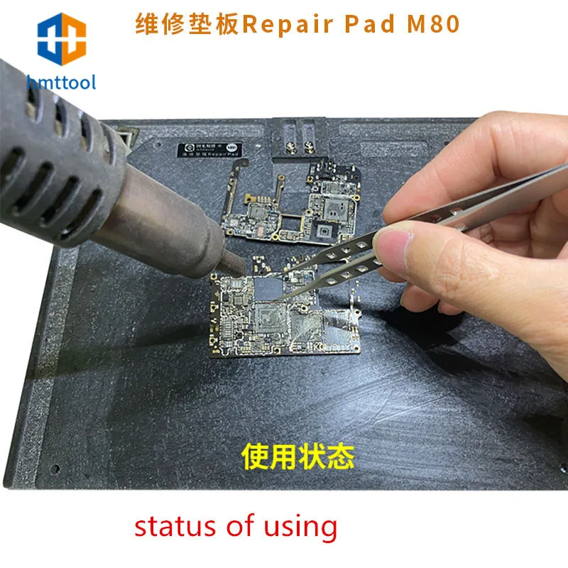 Amaoe M80 Repair Pad Mat Phone Repair IC Chip Quick Glue Removal Board Non-slip Pad Synthetic Stone Soldering Mobile Repair Kit
Amaoe M80 Repair Pad Mat Phone Repair IC Chip Quick Glue Removal Board Non-slip Pad Synthetic Stone Soldering Mobile Repair Kit