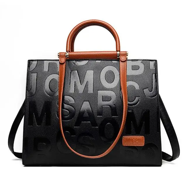 Genuine Brand Casual Tote Bag Big Shoulder Crossbody Hand Bags for Women 2021 Fashion Letter Sac Female Luxury Designer Handbags 
Genuine Brand Casual Tote Bag Big Shoulder Crossbody Hand Bags for Women 2021 Fashion Letter Sac Female Luxury Designer Handbags