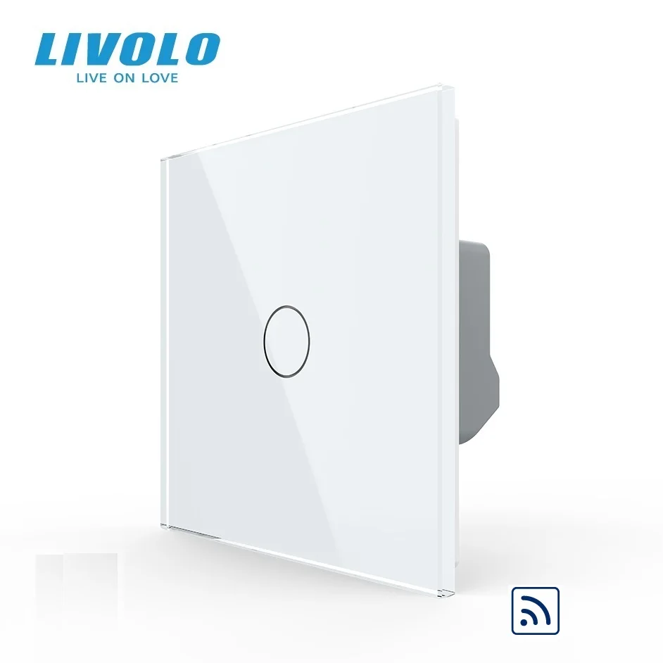 

Livolo EU Standard Electrical Wireless 1 Gang Remote Control Wall Light Switches VL-C701R