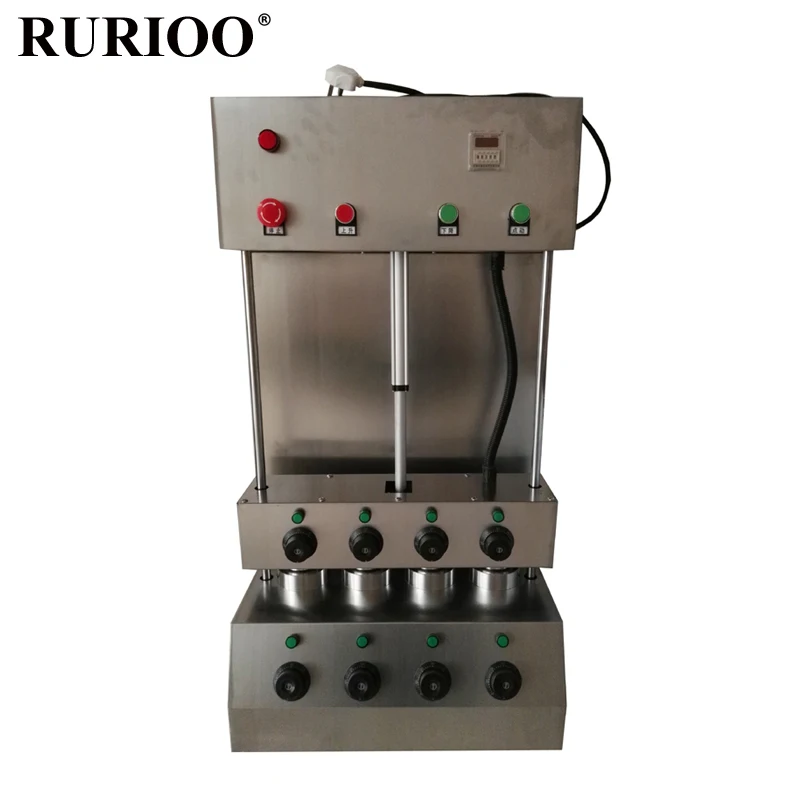 4 Pieces Molds Commercial Pizza Cone Machine Stainless Steel Pizza Cone Maker Automatic Pizza Vending Machine 3000W
4 Pieces Molds Commercial Pizza Cone Machine Stainless Steel Pizza Cone Maker Automatic Pizza Vending Machine 3000W
