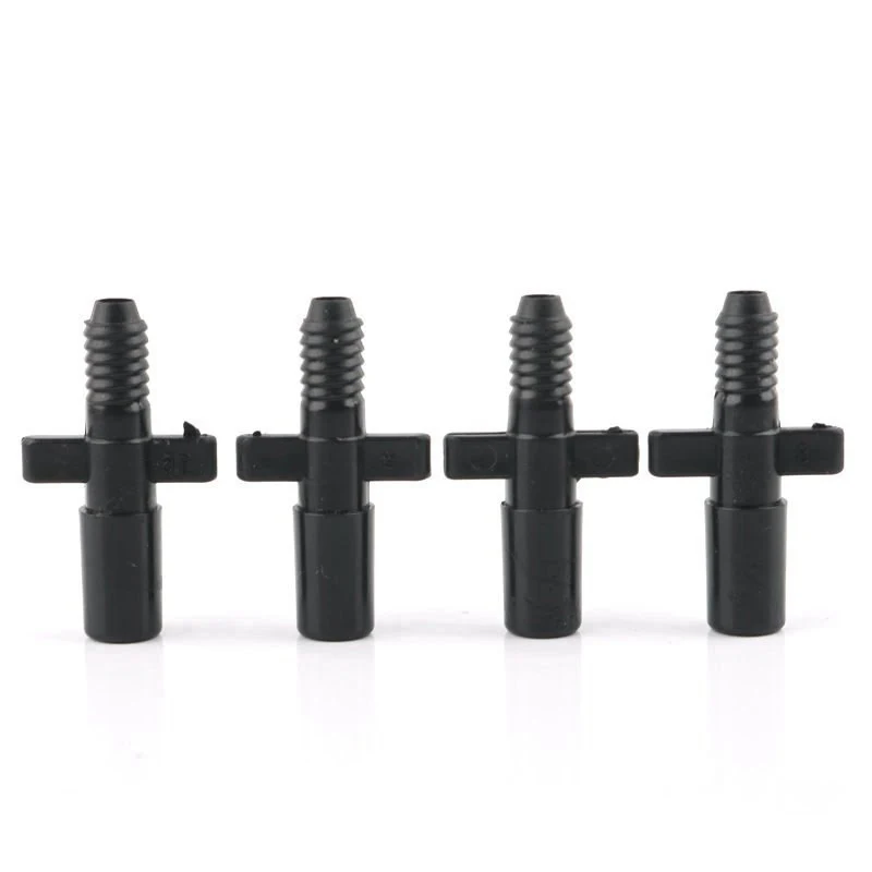 

20Pcs 6Mm Flat Thread Joints Atomizing Micro Nozzle Connector Spary Joint Garden Micro Drip Irrigation System Accessories