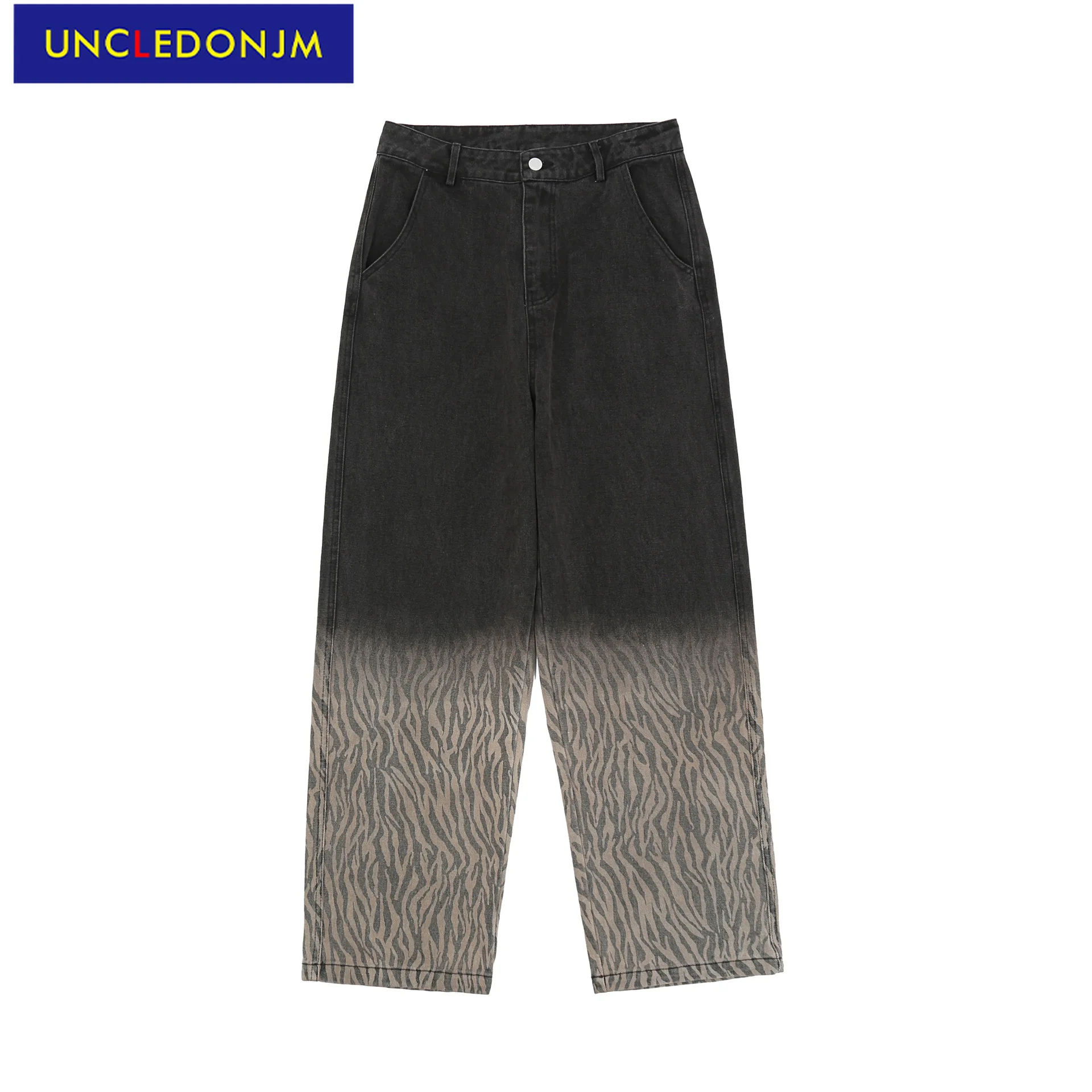 UNCLEDONJM Zebra Print jeans men designer jeans for men hip hop jeans Street wear baggy jeans women men clothing L113
UNCLEDONJM Zebra Print jeans men designer jeans for men hip hop jeans Street wear baggy jeans women men clothing L113