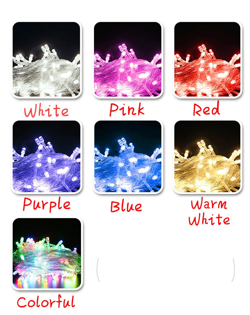 Christmas Outdoor Lights 5M 20M 30M 100M LED String Lights 8 Patterns Wedding Party Use Christmas Lights Holiday Decor Lights 
Christmas Outdoor Lights 5M 20M 30M 100M LED String Lights 8 Patterns Wedding Party Use Christmas Lights Holiday Decor Lights