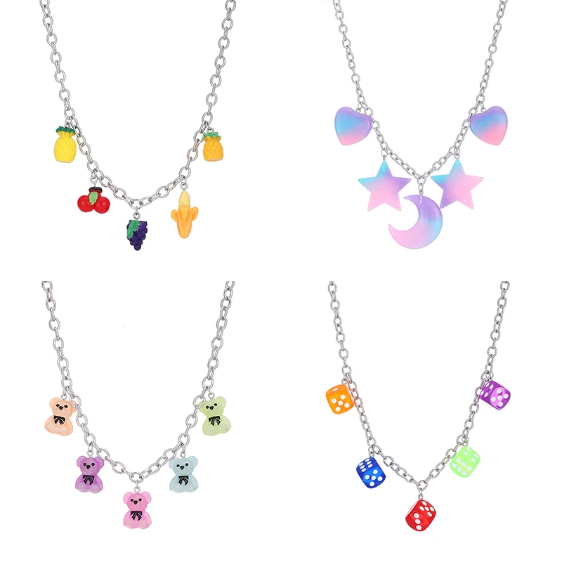 VG 6YM New Multiple Colour Cute Bear Ladies Necklace Same Paragraph Holiday Gifts For Women Jewelry Dropshipping Gifts
VG 6YM New Multiple Colour Cute Bear Ladies Necklace Same Paragraph Holiday Gifts For Women Jewelry Dropshipping Gifts